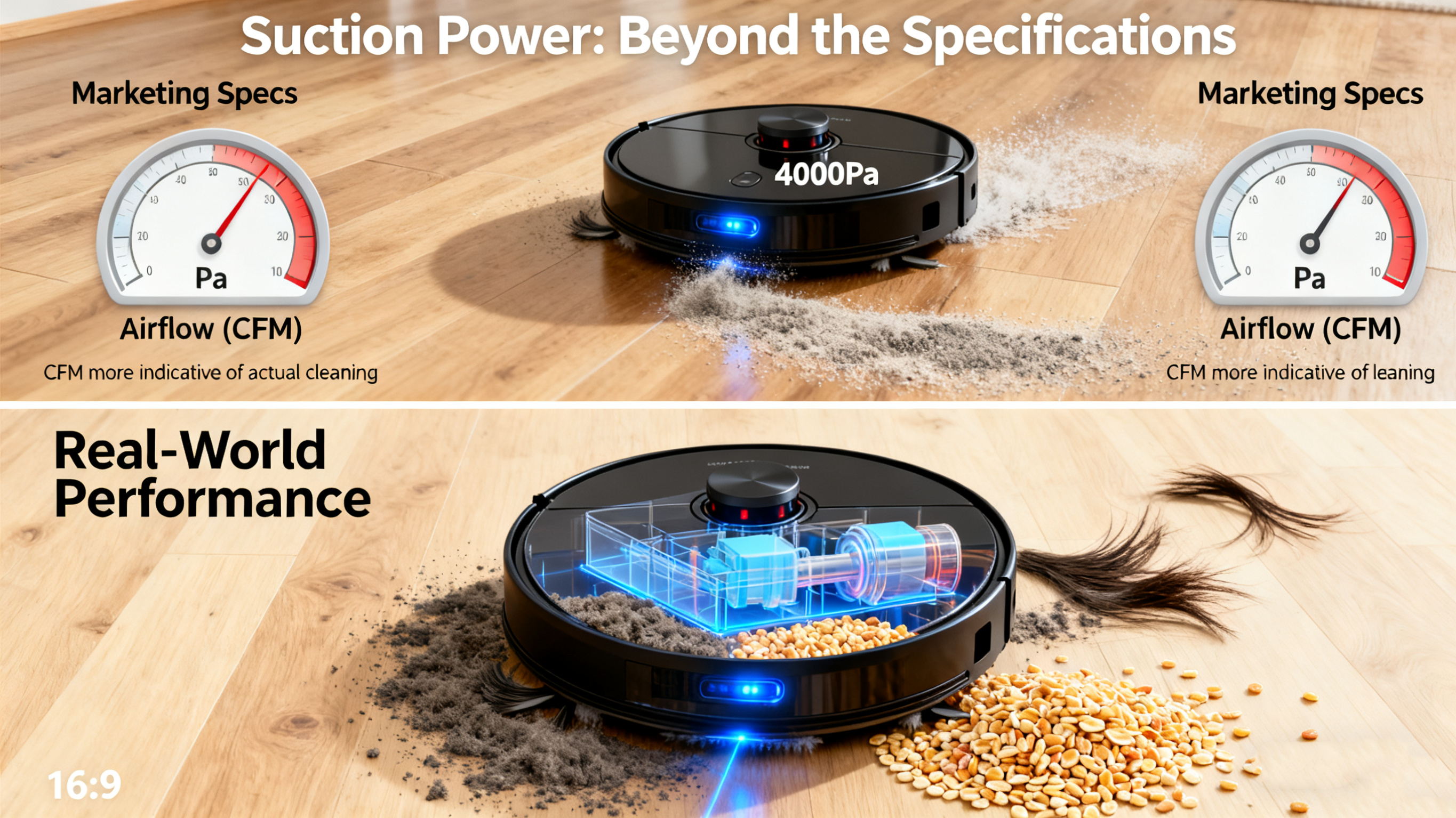 Suction Power: Beyond the Specifications