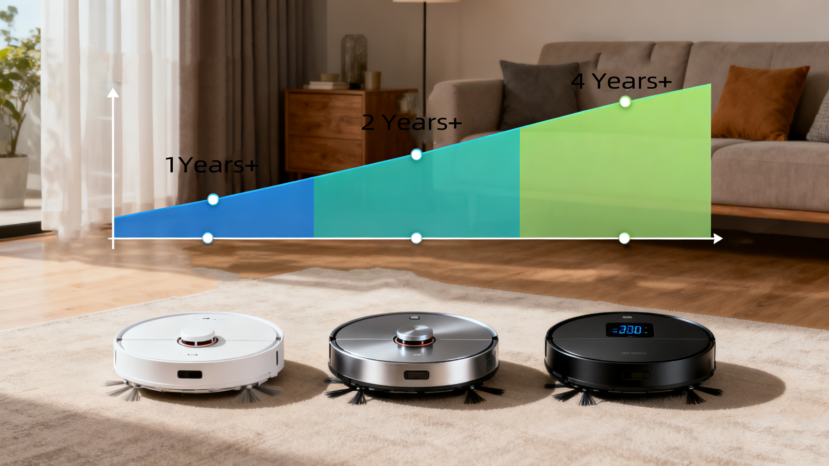 How long do robot vacuum cleaners last?