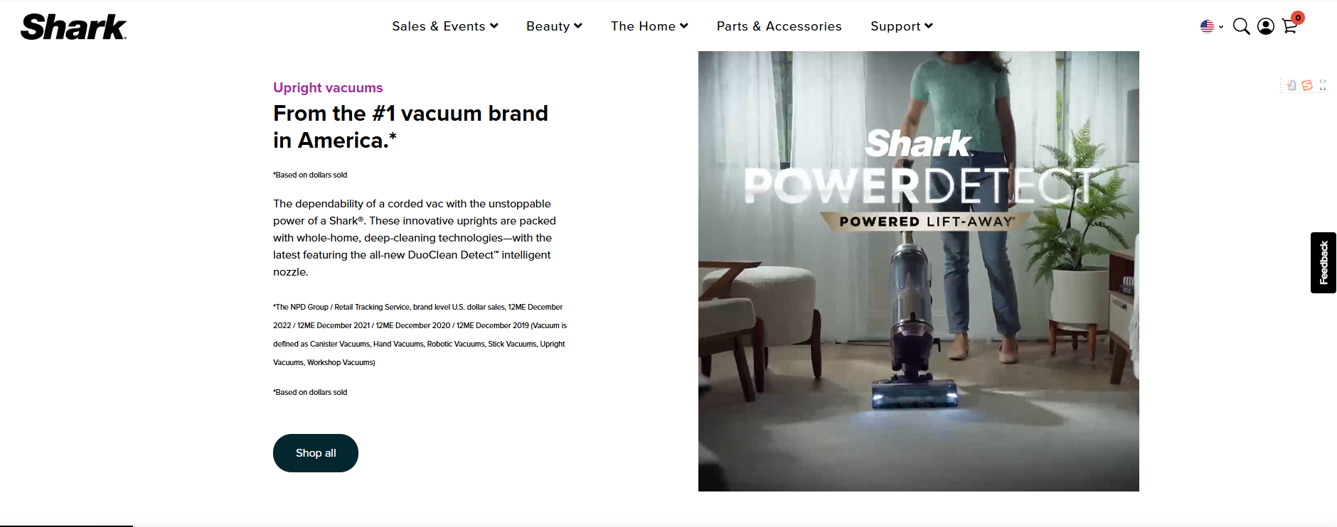 SharkNinja vacuum cleaner