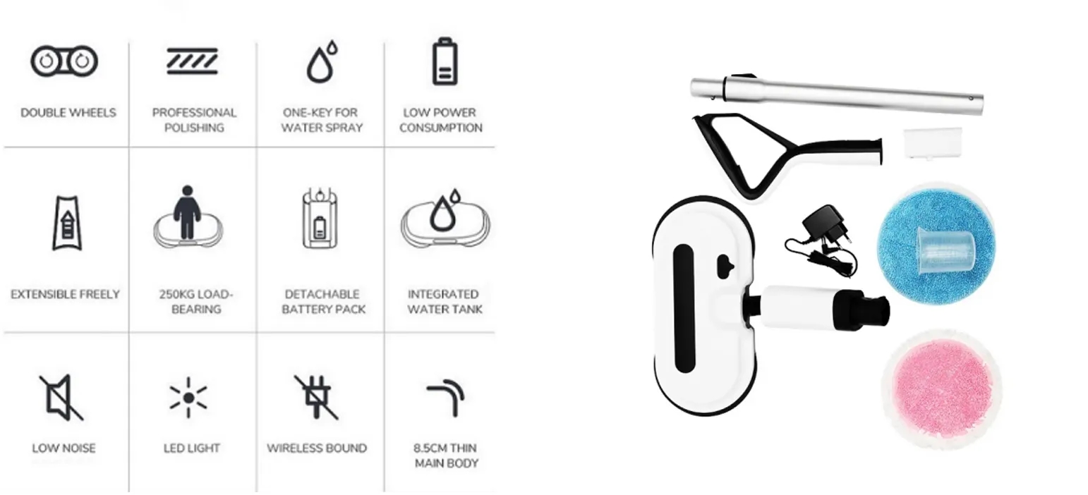 electric spin mop
