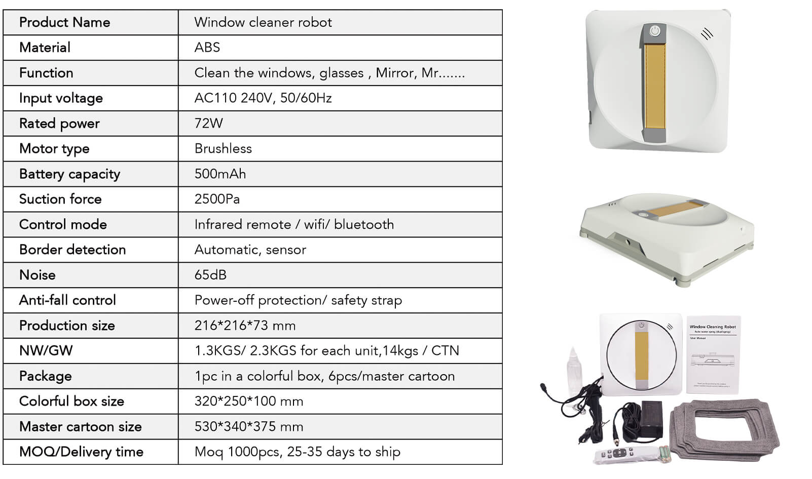 Window cleaning machine