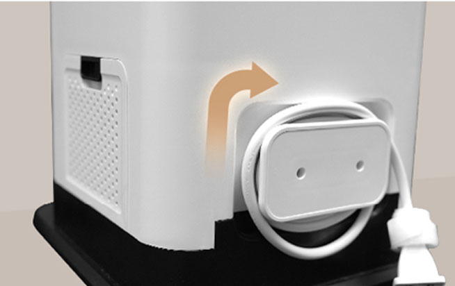 Power Cord Storage