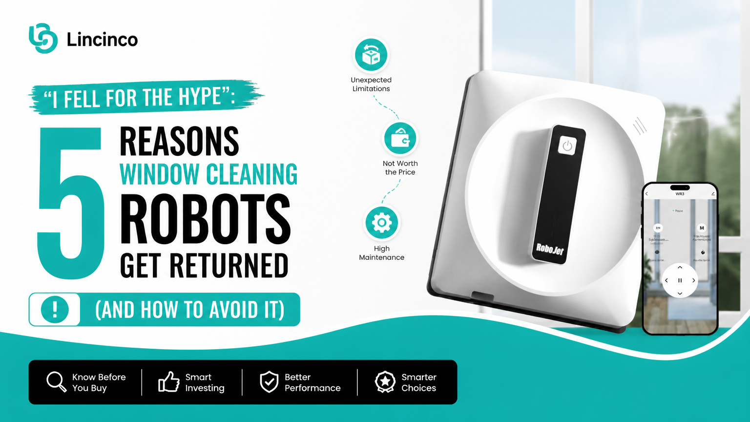 I Fell for the Hype": 5 Reasons Window Cleaning Robots Get Returned (And How to Avoid It)