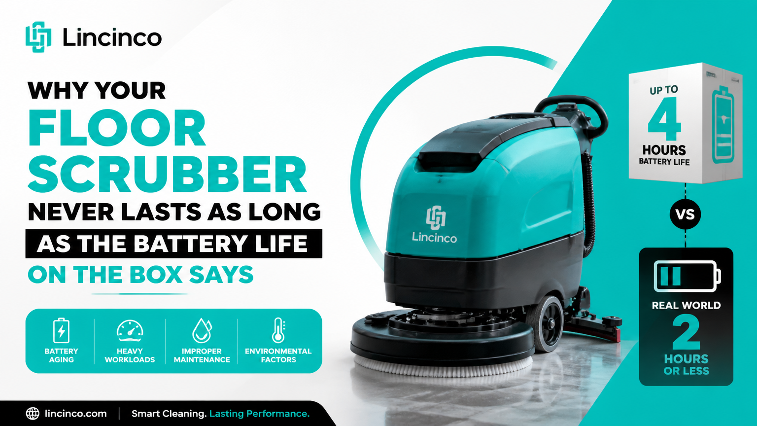 Why Your Floor Scrubber Never Lasts as Long as the Battery Life on the Box Says