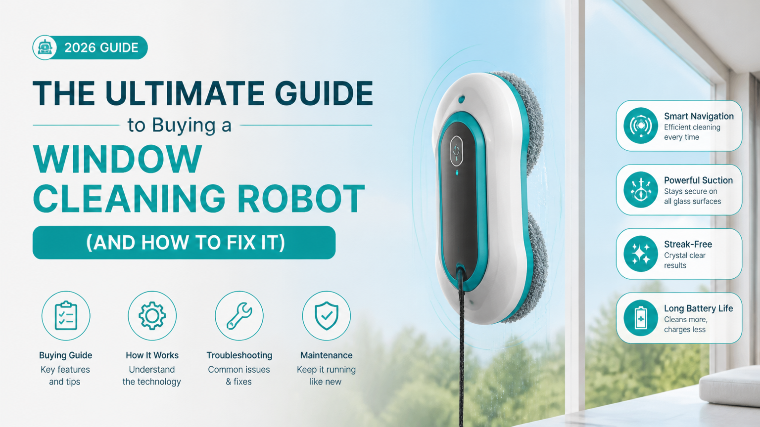 The Ultimate Guide to Buying a Window Cleaning Robot in 2026