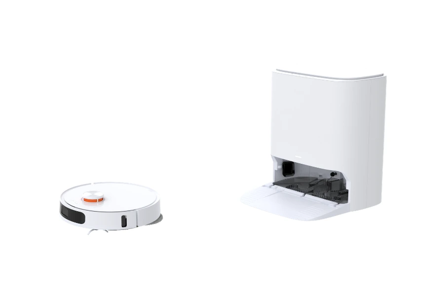 LINCINCO W0900 robot vacuum with self-cleaning docking station