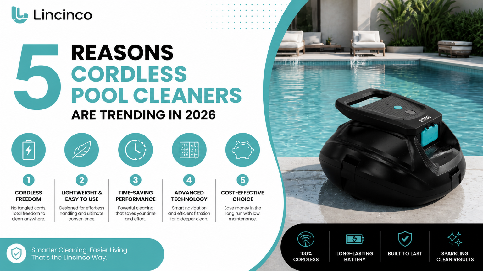 5 Reasons Cordless Pool Cleaners Are Trending in 2026